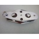 VA Tufnol Violinenblock, 110mm lang, Scheibe � 43mm Tau...