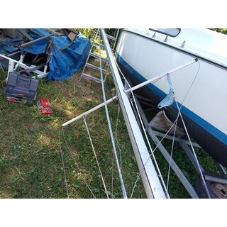 Carina 20 Mast Rigg 705cm Alu Mast Baum 271cm