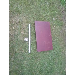 Kajt Tisch System Tischplatte 41,5 x 72cm, 66,5cm Tischbein, Halterungen Gebraucht