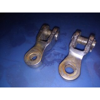 2 x Selden Hasselfort Toggle Umschalter ca. 93mm lang gebraucht okay Bolzen 13mm Loch oben 12mm