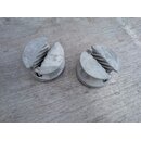 2 x Knarrblock zum Aufschrauben 129mm x 57cm Tau bis 10...