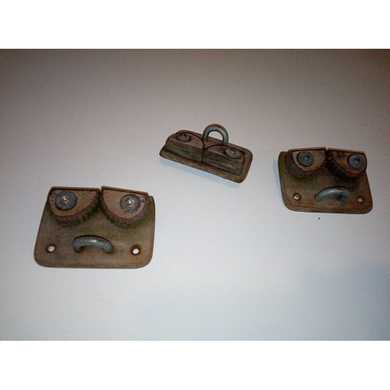 GeBOOTE24 Servo Cleat Schotklemme - Curryklemme Für Tauwerk 6-10mm, Größe 22