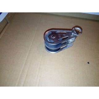 HS Doppelblock Block 55mm lang Tau bis  8mm