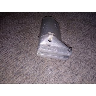 Mastfu Mast 76x 60mm, Innen 52 x54mm. Fu breite unten 10mm lnge 95mm nach 70mm eine Kerbe Gebraucht