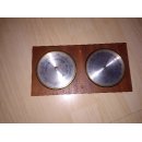 Messing Glocke  10cm Name Alma gebraucht die Halterung...