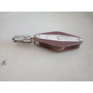 Tufnol Violinenblock incl Wirbel, 130mm lang, Scheibe � 35mm Tau bis � 10mm Gebraucht