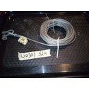 890cm Flexible Wante Vorstag Fallen � 4mm gepresste Enden