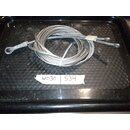 2x 677cm Wante Vorstag � 3mm eine Seite gepresste Enden...