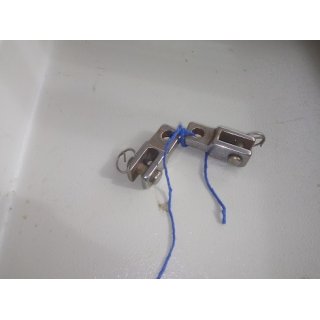 2x Toggle Umschalter Segelboot 5 bis 9m Bootslnge, fr Bolzen  10mm der eine Bolzen ist 8mm hatte keinen anderen gebraucht okay