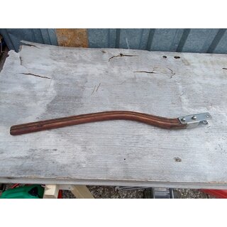 Pinne 84cm lang am Ruder 37 x 46 mm hoch Beschlag fr eckige Welle ca 17/18 x 18mm Gebraucht