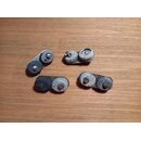 4 x Schot Klemmen 82 x 35mm Lochabstand ca.46mm Tau bis...