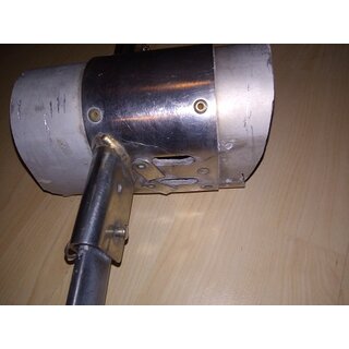 2 x Saling ja 39cm + 2cm Endkappen Aufnahme VA fr Masten bis ca. 85mm breite