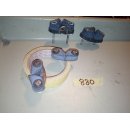 4x HS Klemme gebraucht Farbe verschmiert