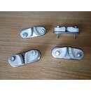 4x HS Klemme gebraucht  80 x 30 mm Lochabstand ca 51mm...