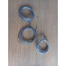 2 x 450cm 1 x 444cm  Wante Vorstag � 3mm gewalzte Enden...