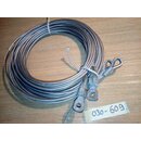 2x 817cm Vorstag Wante � 5mm Gebraucht