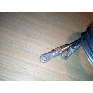 2x 386cm Vorstag Wante  3mm Gebraucht