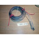 2x 624cm Vorstag Wante � 3mm gewalzte Enden Gebraucht