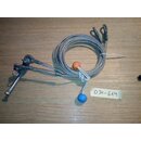 2x 300cm Flexibel Vorstag Wante  4mm gepreste Enden...