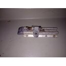 L�mmelbeschlag auf kurzer Schiene von 7m Boot, Das Loch...