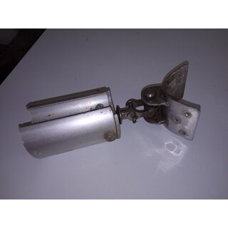 Lmmelbeschlag Alu Schiene 21,5cm lang 20mm breit. Der Bolzen ist  12,5cm Gebraucht