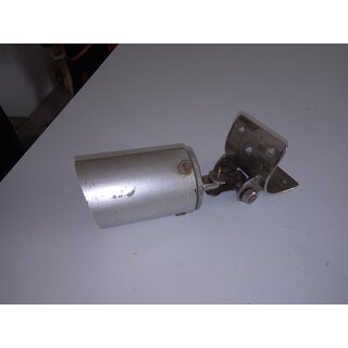 Lmmelbeschlag Alu Schiene 21,5cm lang 20mm breit. Der Bolzen ist  12,5cm Gebraucht