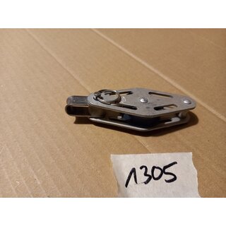 HS Alu Violin Block Tau bis  8mm, ca. 80mm lang,  Scheiben 30mm gebraucht