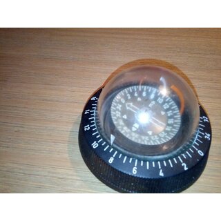 Kompass Ø 85mm Rose Gehäuse ca119mm