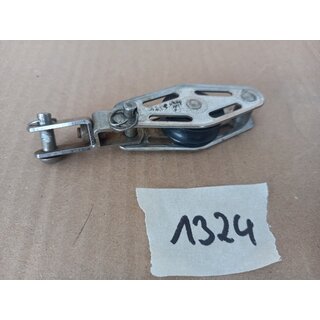 HS Kugelgelagerter Violinenblock Tau bis  8mm ca. 85mm lang incl. Wirbel,   Scheiben 25mm gebraucht