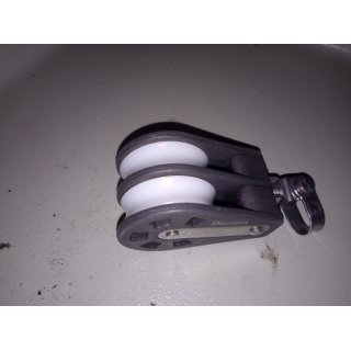 Barton 2er Block Tau bis  10mm Scheiben  44mm, 95mm lang, Wirbel Gebraucht