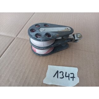 Barton Doppelblock Tau Bis  10mm Groschot Gebrauchtware