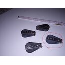 4x Kugelgelagerte Sail Speed Block Tau bis  8mm Lnge...