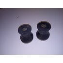 2 x Knarrblock  42mm Taubereich 56mm  Drehrichtung eine...