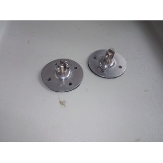 2 x Wirbel auf Drehteller  65mm gebraucht