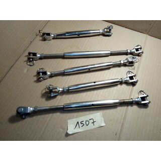 4x Wantenspanner M8 ca. 17 bis 26cm gebraucht