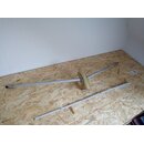 2x 61cm Saling  25 mm VA Halterung 120 x 59mm am Mast...