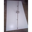 2 x Saling Alu 32,5cm + 2 cm Endkappen incl. Aufnahme...
