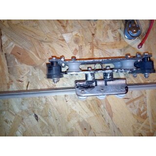 Groschot Traveler Anlage 65cm Unten 22mm breit incl. Schlitten 2Stopper Gebraucht