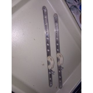 2 x VA 40,5cm Traveler Schiene Incl Schlitten Tau bis  16mm und 4 Endkappen gebraucht