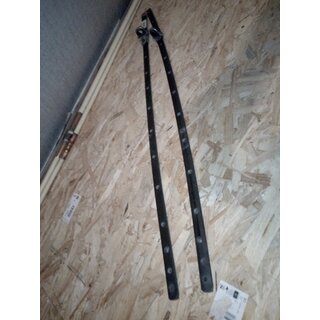 2 x VA 40,5cm Traveler Schiene Incl Schlitten Tau bis  16mm und 4 Endkappen gebraucht