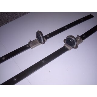 2 x HS Genuaschiene 100 cm Alu Traveller Schiene 20mm Incl Schlitten Tau bis  14mm Gebrauchtware wie abgebildet
