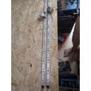 2 x Alu-Schiene 100 x 2cm + 4 Entkappen, incl Schlitten...