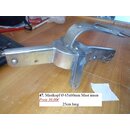 Mastkopf  65x60mm Mast innen  25cm lang Gebraucht