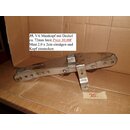VA Mastkopf mit Deckel ca. 72mm breit, Mast 2,0 x 2cm...