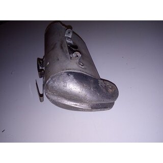 Mastkopf VA mit Deckel ca. 74 x 95mm 26,5cm lang Gebraucht