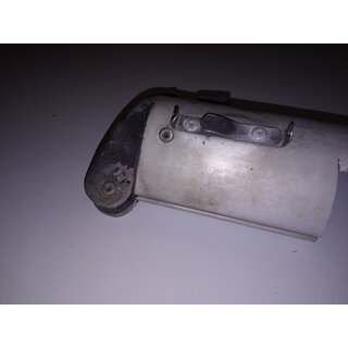 Mastkopf VA mit Deckel ca. 74 x 95mm 26,5cm lang Gebraucht