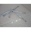 5x Wantenspanner VA 1 x M5, 2 x M6, 3 x M8 gebraucht