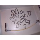 20 Teile Schekel, Hacken und ein 40cm Draht