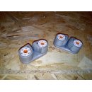 2x HS Curryklemme  6-12mm 81x 30mm Lochabstand 52mm...