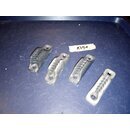 4 x Clamcleat Midi Kunststoff Klemme Ø 6mm 74 x 19mm...
